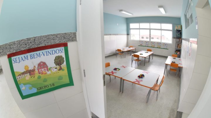 Palestina ganha novo Centro de Educação Infantil reconstruído pela Prefeitura
