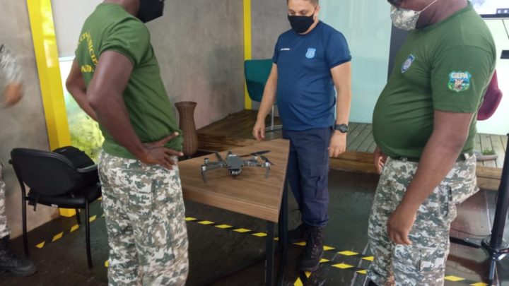 Guarda Municipal vai utilizar drones para vistoria em parques