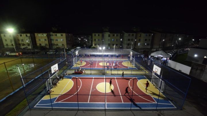 Complexo esportivo e de lazer é inaugurado no bairro de Pirajá